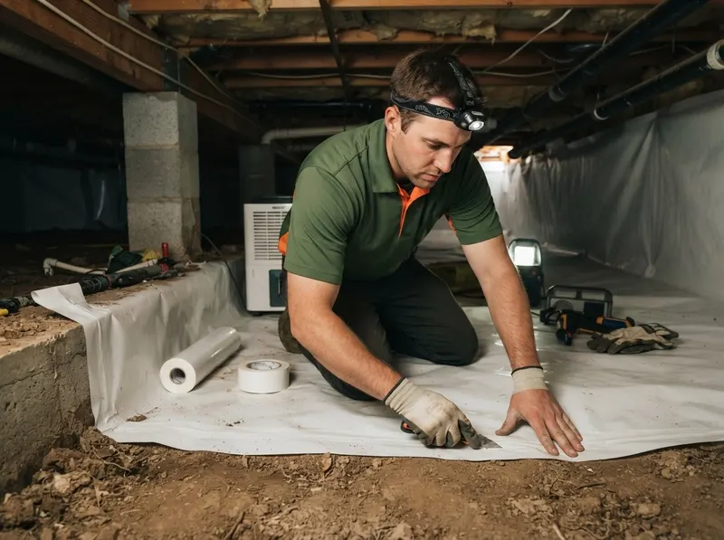 Crawl Space Encapsulation Moisture Defense in Memphis, TN