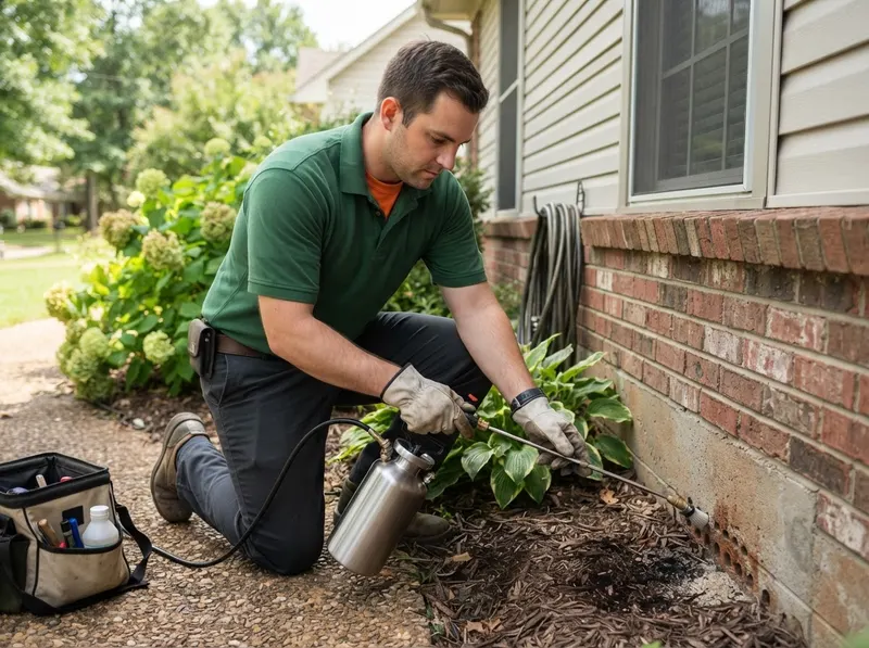 Perimeter Ant Colonization Control in Memphis, TN